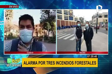 Cusco: se han reportado 116 incendios forestales en lo que va del año