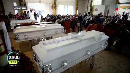 Familia muere sepultada tras el paso de "Grace" por Veracruz