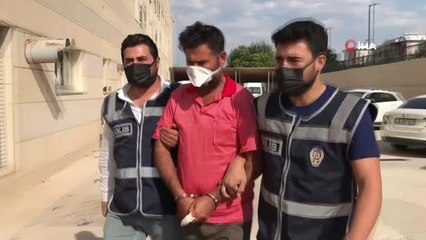 Karısına laf attığını iddia ettiği kişiyi bıçaklayarak öldüren şüpheli adliyeye sevk edildi