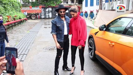Ranveer Singh & Deepika Padukone's Are In 'The Mood Of Love' | Paps Ask "Aankhon Mein Dekho"