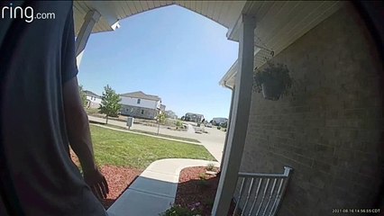 Dust Devil Swirls Down the Street