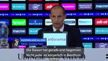 Allegri zu CR7: Nicht jeder physisch in Bestform