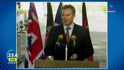 Tony Blair arremete contra Joe Biden y la retirada de EU de Afganistán