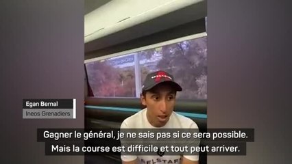 Vuelta - Bernal : "Gagner le géneral ? Tout peut encore arriver..."
