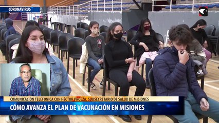 Cómo avanza el plan de vacunación en Misiones