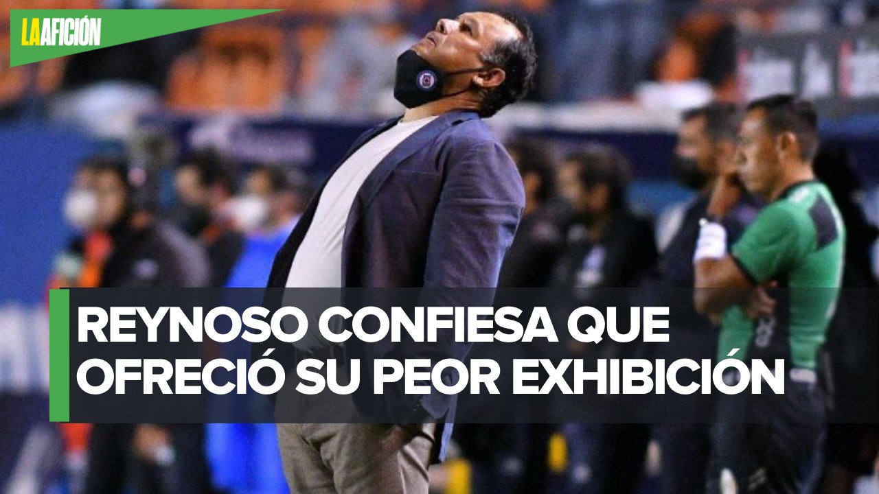 Juan Reynoso sobre el empate de Cruz Azul con San Luis_ “Ha sido nuestro peor juego”