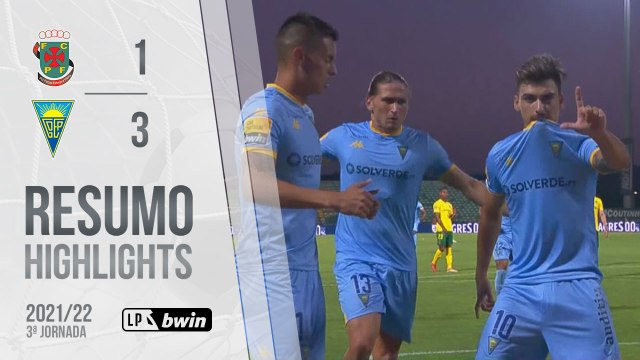 Highlights: Paços de Ferreira 1-3 Estoril Praia (Liga 21/22 #3)