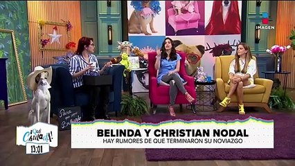 ¡Hay rumores de que Christian Nodal y Belinda terminaron!