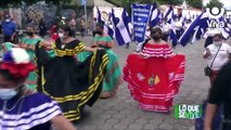 Estudiantes en Estelí realizan desfile patrio en saludo al bicentenario de Independencia