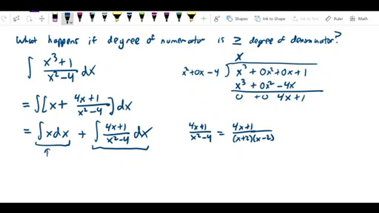 Partial fractions - Tricky decomposition cases