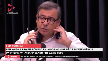 Central 98 | Torcida proibida no estádio de novo? Central comenta