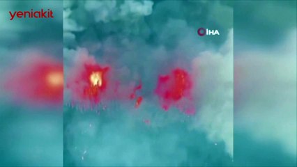 ABD'de felaket hızla ilerliyor: 700 ev küle döndü, 13 bini risk altında!