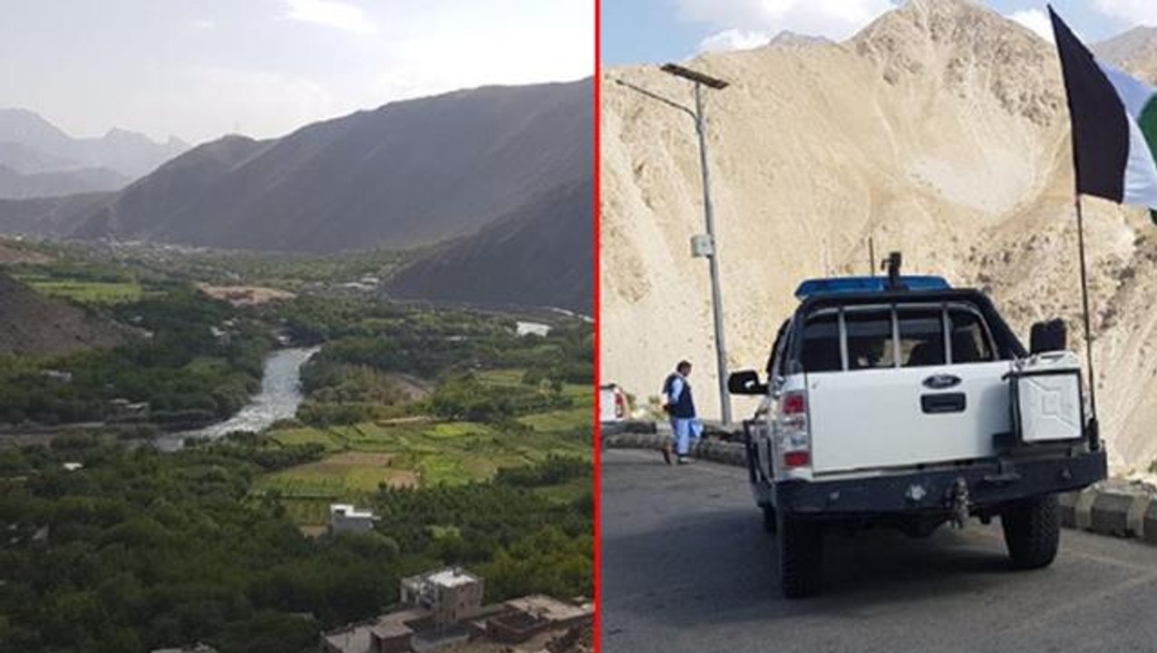 Taliban'ın giremediği  direnişin son kalesi Pencşir görüntülendi