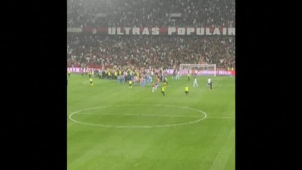 El Niza y el Marsella podrían ser sancionados tras la batalla campal en el Allianz Riviera