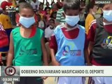 Inauguran cancha en el Edo. Monagas para la masificación de disciplinas deportivas