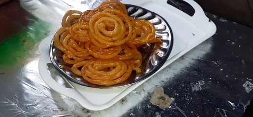 How to make Punjabi sweet (jalebi) at home easily #jalebi #shorts #dailymotionshorts