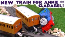 New Thomas and Friends Train for Annie and Clarabel after an Accident with the Funny Funlings Toys in this Family Friendly Full Episode English Video for Kids by Kid Friendly Family Channel Toy Trains 4U
