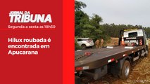 Hilux roubada é encontrada em Apucarana