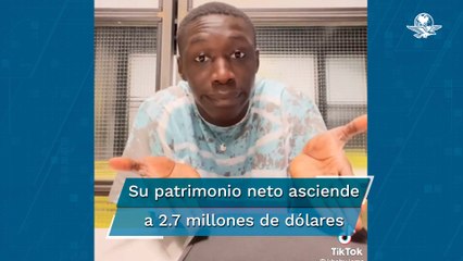 ¿Cuánto gana el famoso tiktoker Khaby Lame con sus divertidas expresiones?