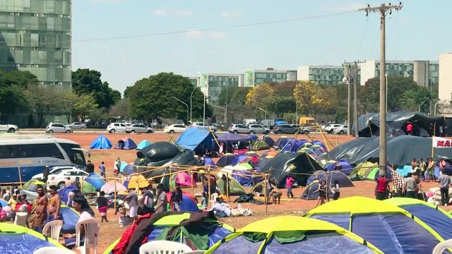 Indígenas iniciam semana de protestos contra políticas de Bolsonaro