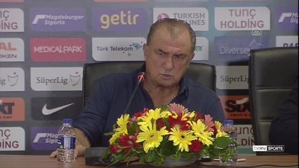 Galatasaray-Hatayspor maçının ardından - Fatih Terim (3)