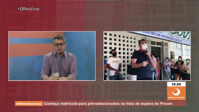 São José de Piranhas inicia vacinação contra Covid-19 da faixa etária de 18 anos ou mais
