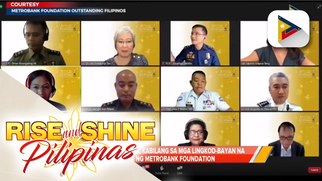 Office of the Assistant Chief of Air Staff Executive Officer Col. Augusto Padua, kabilang sa mga lingkod-bayan na pinarangalan ng Metrobank Foundation