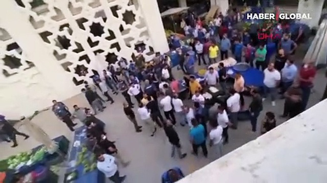 'Ezik şeftali' kavgası: 4 yaralı, 13 gözaltı