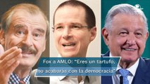 Vicente Fox respalda a Ricardo Anaya: AMLO, eres vengativo, dictador, maléfico y tramposo