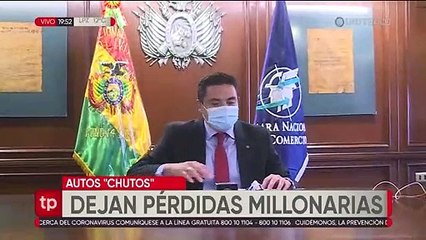 Según la CNC el 10% del parque automotor en Bolivia es “chuto”