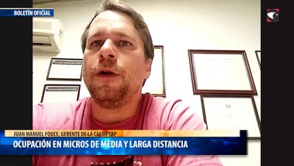 Ocupación en micros de media y larga distancia