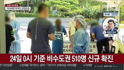 비수도권 500명대 확진…산발적 지역사회 전파 여전
