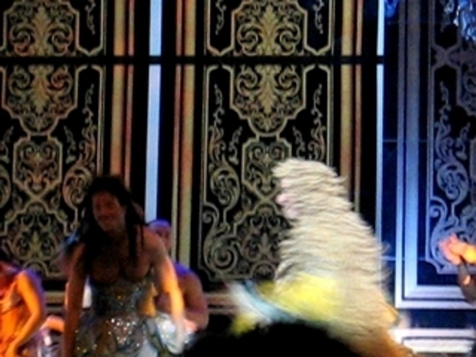 Christophe maé en concert avec le roi soleil