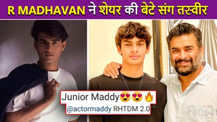 R Madhavan Shares ADORABLE Pic With Son Vedaant, Netizens Go CRAZY, Calls Him 'Photo Copy Of Maddy'