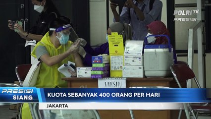 Pemprov DKI Jakarta Gelar Vaksinasi Massal Gunakan Pfizer