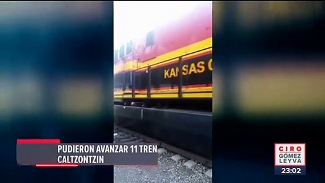 Regresaron los bloqueos de la #CNTE en vías del tren en Caltzontzin, #Michoacán