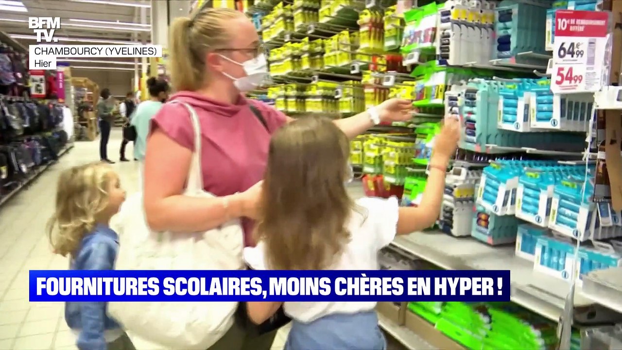 Fournitures scolaires, moins chères en Hyper ! - 24/08