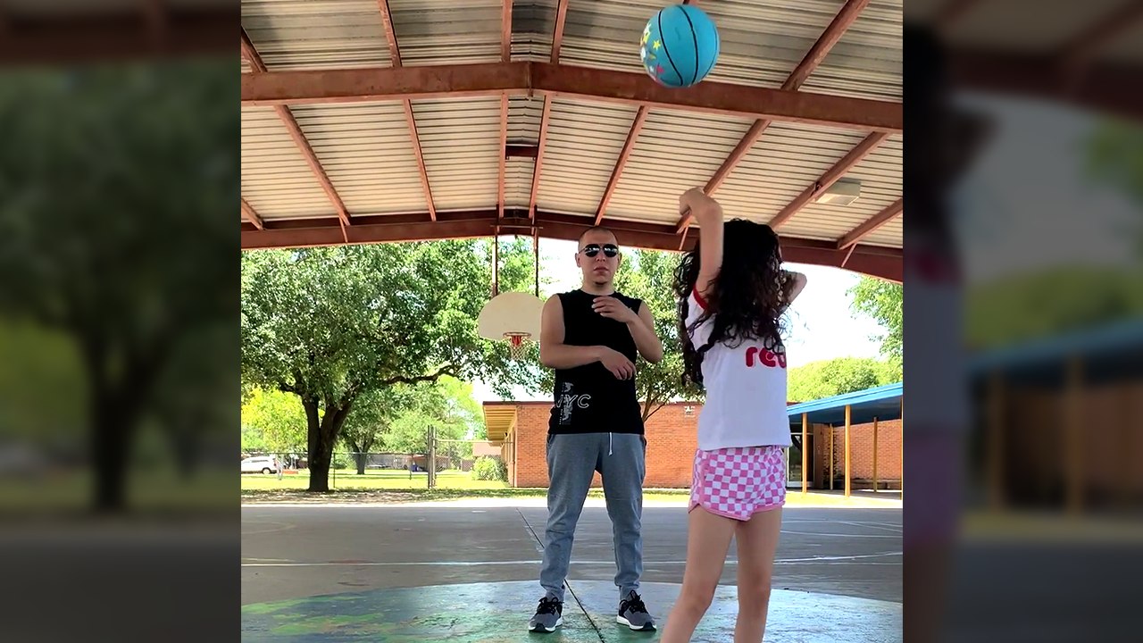 'Father-Daughter Duo Slays EPIC Basketball Tric...
