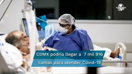 Gobierno de CDMX asegura estabilización de casos y hospitalizados Covid, pero sigue sumando camas