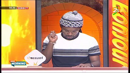 GAYDEL LO, ZE ACTOR ET NDONGOLY SALIOU DANS GOOD MORNING | MARDI 24 AOÛT 2021