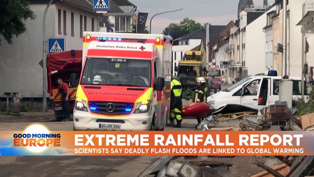 The climate crisis made this summer's deadly floods in Europe 'up to 9 times more likely'