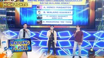 What is the best thing about not having a romantic relationship? | It's Showtime Madlang Pi-POLL