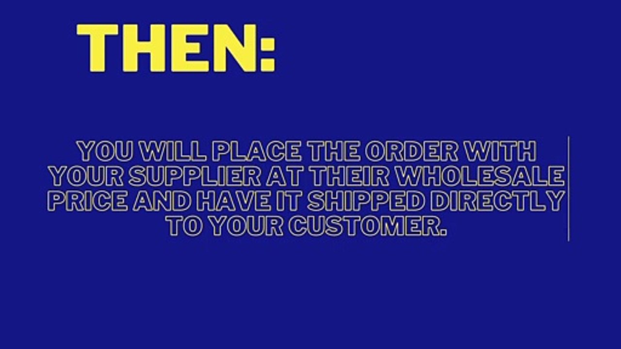 what is dropshipping
