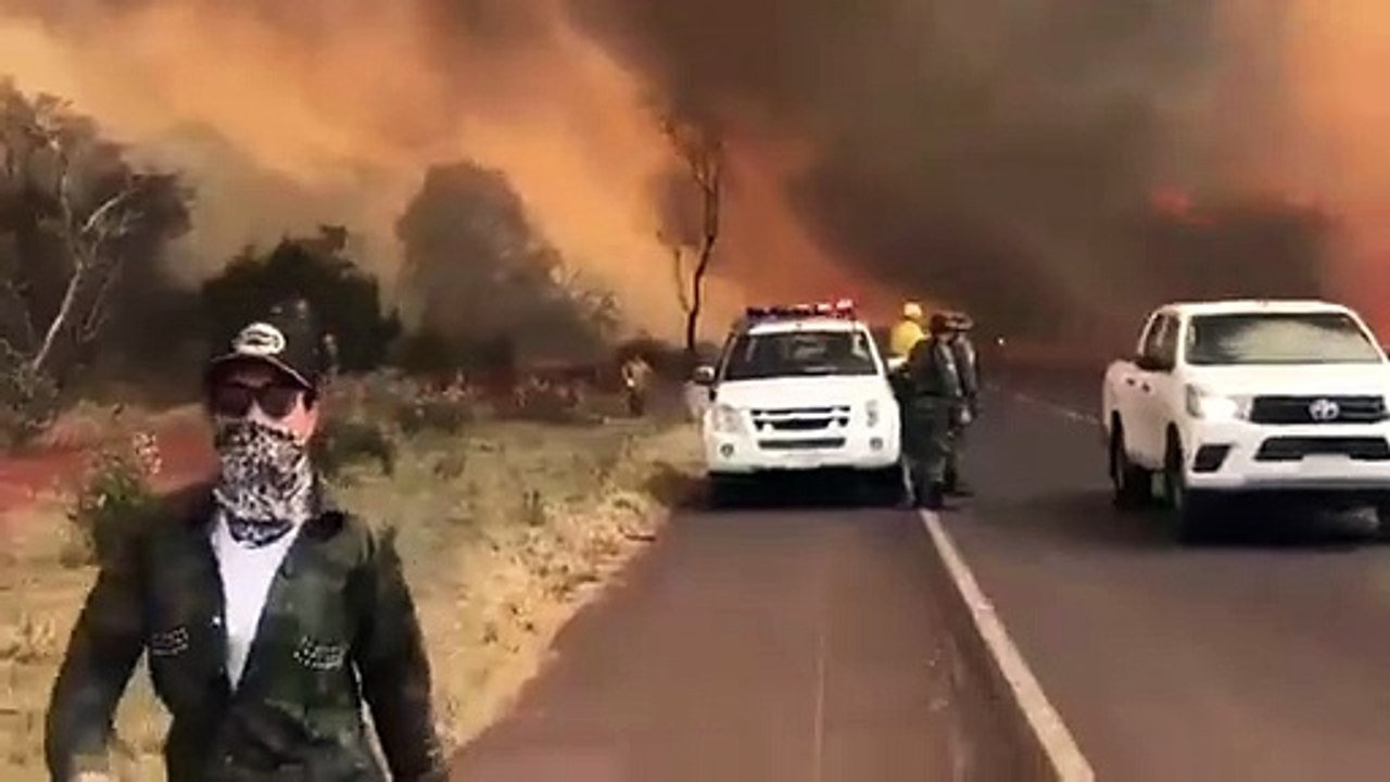 Incêndio Parque Nacional Cerro Corá Paraguai