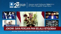 Harapan Jokowi PAN Terus Konsisten Merekatkan Indonesia