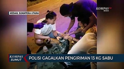 Polisi Gagalkan Pengiriman 13 KG Sabu