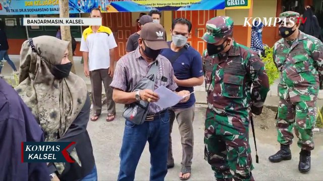 Antusias Tinggi, Vaksinasi Mobile Akan Segera Dilakukan Anggota TNI AD di Banjarmasin
