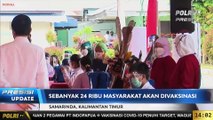 PRESISI Update : Presiden Joko Widodo Tinjau Vaksinasi Pelajar di Samarinda