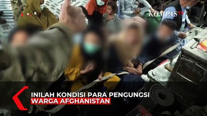 Kondisi di Dalam Pesawat Militer Inggris, Evakuasi Warga Afghanistan dari Kabul