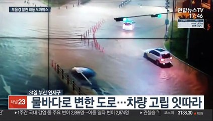 '오마이스' 남부에 큰 생채기…부·울·경 피해 집중